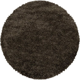 Teppich FLUFFY 3500 Braun 120x120 cm – Bild 1 von 5