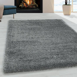 Teppich FLUFFY 3500 Lightgrey 60x110 cm – Bild 1 von 5