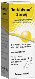 Terbiderm 10mg/g für Erwachsene 15 ml Spray – Bild 1 von 2