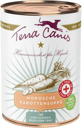 Produktbild von Terra Canis 400 Gramm Hundenassfutter Sparpaket 12 x 400 Gramm Morosche Karottensuppe