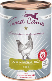 Produktbild von Terra Canis Alimentum Veterinarium Low Mineral Diät Huhn - 6 x 400 g