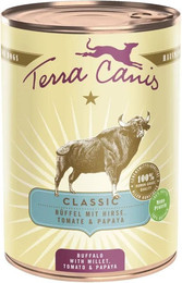 Produktbild von Terra Canis Büffel mit Hirse 6x400g