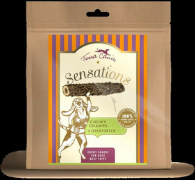 Produktbild von Terra Canis Chewy Champs Hundesnack 10 x 250 Gramm Rinderpansen-Sparpaket
