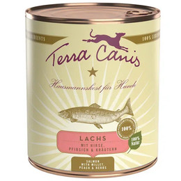 Produktbild von Terra Canis Classic Lachs mit Hirse, Pfirsich und Kräutern - 6 x 400 g