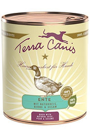 Produktbild von Terra Canis Classic Nassfutter Ente für Hunde - 6 x 800 g