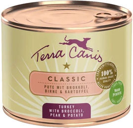 Produktbild von Terra Canis CLASSIC – Pute mit Brokkoli 12x200g