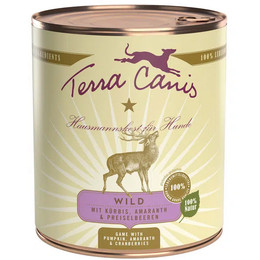 Produktbild von Terra Canis Classic Wild mit Kürbis, Amaranth und Preiselbeere - 6 x 800 g