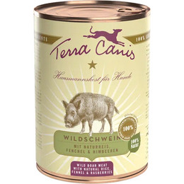 Produktbild von Terra Canis Classic Wildschwein mit Naturreis, Fenchel und Himbeere - 6 x 400 g
