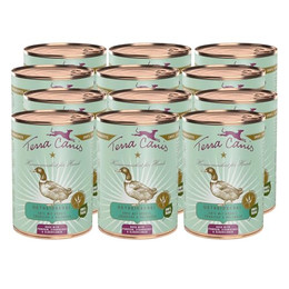 Produktbild von Terra Canis Ente mit Kürbis, Erdbeere und Holunder - 12 x 400 g