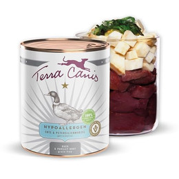 Produktbild von Terra Canis Ente mit Petersilienwurzel Hypoallergen Nassfutter - 6 x 800 g