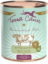 Produktbild von Terra Canis Getreidefrei Adult Rind mit Zucchini, Kürbis und Oregano - 6 x 800 g