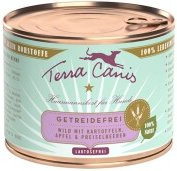 Produktbild von Terra Canis Getreidefrei Adult Wild mit Kartoffeln, Apfel und Preiselbeeren - 12 x 200 g