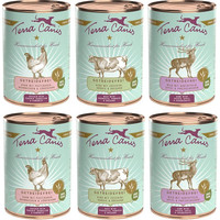 Produktbild von Terra Canis Getreidefrei Nassfutter Mixpaket - 6 x 400 g