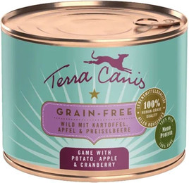 Produktbild von Terra Canis getreidefrei – Wild mit Kartoffel 12x200g