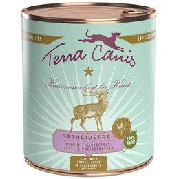 Produktbild von Terra Canis Getreidefrei Wild Nassfutter für Hunde - 6 x 400 g