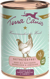 Produktbild von Terra Canis Getreidefreies Nassfutter Huhn - 6 x 400 g