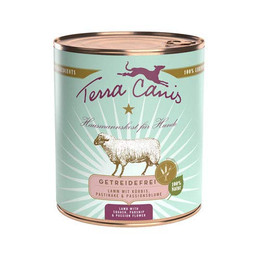 Produktbild von Terra Canis Getreidefreies Nassfutter Lamm mit Kürbis, Pastinake & Passionsblume - 6 x 800 g
