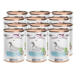 Produktbild von Terra Canis Hypoallergen Ente mit Petersilienwurzel - 12 x 400 g