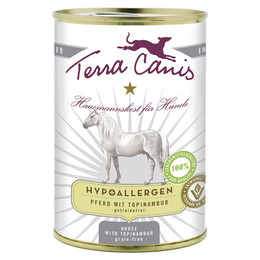 Produktbild von Terra Canis Hypoallergen Nassfutter Pferd mit Topinambur - 6 x 400 g
