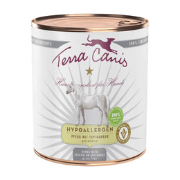 Produktbild von Terra Canis Hypoallergen Pferd mit Topinambur - 6 x 800 g