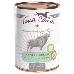 Produktbild von Terra Canis Hypoallergen Wasserbüffel mit Süßkartoffel - 6 x 400 g