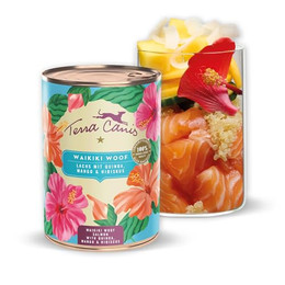 Produktbild von Terra Canis Lachs mit Quinoa, Mango und Hibiskus - 400 g
