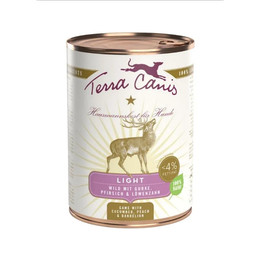 Produktbild von Terra Canis Light Wild mit Gurke, Pfirsich und Löwenzahn - 6 x 400 g