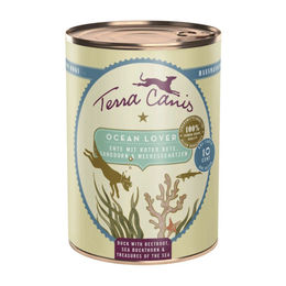 Produktbild von Terra Canis Love the Planet Ocean Lover Ente mit Roter Bete Sanddorn und Meeresschätzen - 400 g