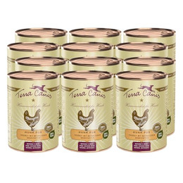 Produktbild von Terra Canis Metzgers Bestes Huhn Pur - 12 x 400 g