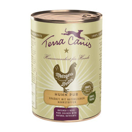 Produktbild von Terra Canis Metzgers Bestes Huhn Pur - 12 x 400 g
