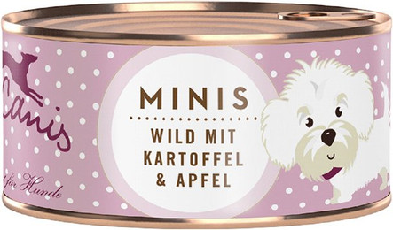 Produktbild von Terra Canis Mini Wild Nassfutter für Hunde - 18 x 100 g