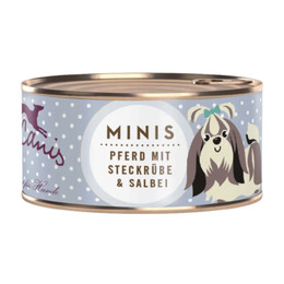 Produktbild von Terra Canis Minis Pferd mit Steckrübe, Fenchel und Salbei - 18 x 100 g