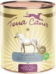 Produktbild von Terra Canis Nassfutter Hund Classic Adult Pferd - 6 x 800 g