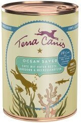 Produktbild von Terra Canis Ocean Saver Ente mit roter Bete, Sanddorn & Meeresschätzen - 6 x 400 g