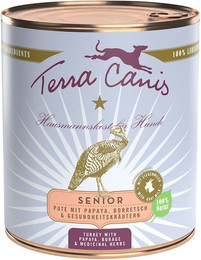 Produktbild von Terra Canis Senior Pute & Kräuter Hundenassfutter - 12 x 800 g
