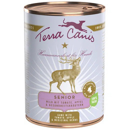 Produktbild von Terra Canis Senior Wild mit Tomate, Apfel und Gesundheitskräutern - 6 x 400 g