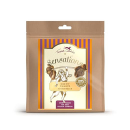 Produktbild von Terra Canis Sensations Chewy Champs Hühnermägen - 250 g