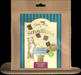 Produktbild von Terra Canis Sensations Mighty Munchies Hundesnack 8 x 90 Gramm Munchies Pferd-Sparpaket