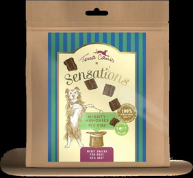 Produktbild von Terra Canis Sensations Mighty Munchies Hundesnack 8 x 90 Gramm Munchies Rind-Sparpaket