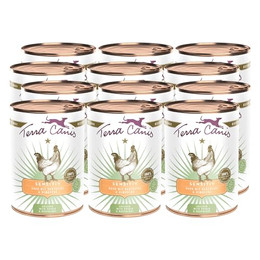 Produktbild von Terra Canis Sensitiv Huhn mit Kartoffel und Himbeere - 12 x 400 g