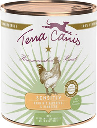 Produktbild von Terra Canis Sensitive 800 Gramm Hundenassfutter 6 x 800 Gramm Huhn