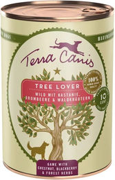 Produktbild von Terra Canis Tree Lover Wild Kastanie Brombeer & Waldkräutern 6x400g