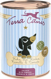 Produktbild von Terra Canis Welpe Huhn mit Kürbis, Kamille & Tomate - 6 x 400 g