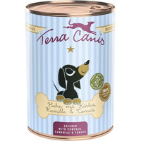 Produktbild von Terra Canis Welpe Huhn mit Kürbis, Kamille & Tomate - 6 x 400 g