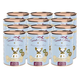 Produktbild von Terra Canis Welpenfutter Lamm mit Zucchini, Fenchel und Magerjoghurt - 12 x 400 g