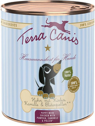 Produktbild von Terra Canis Welpenmenü Huhn mit Kürbis, Kamille & Tomate - 6 x 800 g