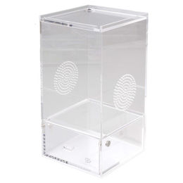 Produktbild von Terra Della Terrarium Acryl transparent, Maße: 10 x 10 x 20cm