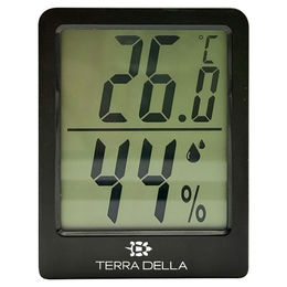 Produktbild von Terra Della Thermo-Hygrometer digital schwarz
