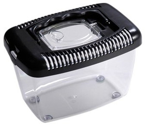Produktbild von Terra Della Tierbox Pet Keeper schwarz für Reptilien Größe L