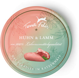 Produktbild von Terra Felis 12x80g Huhn und Lamm